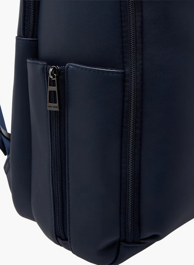 DUCHINI Solid Backpack With Adjustable Straps